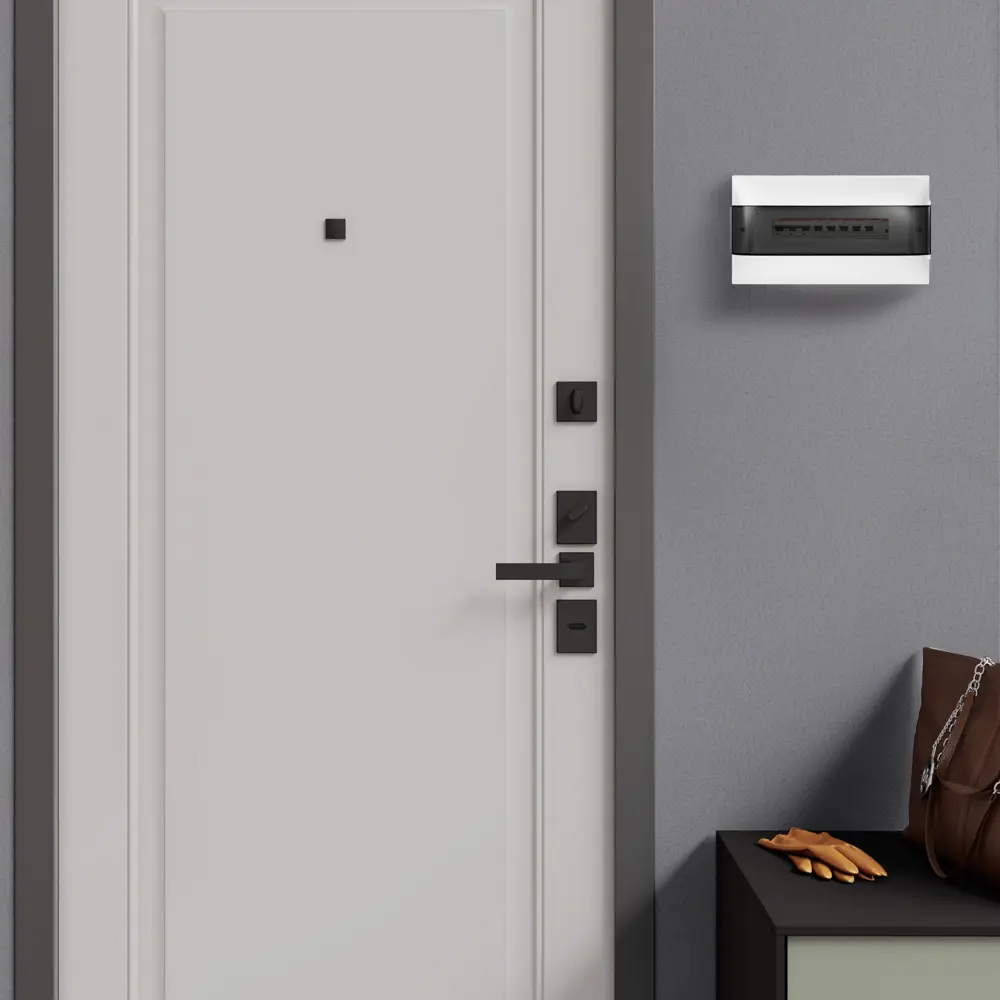 Щит распределительный навесной Legrand Practibox S 18 модулей IP40 пластик цвет дымчатый STLM-2064726 - Вид №4