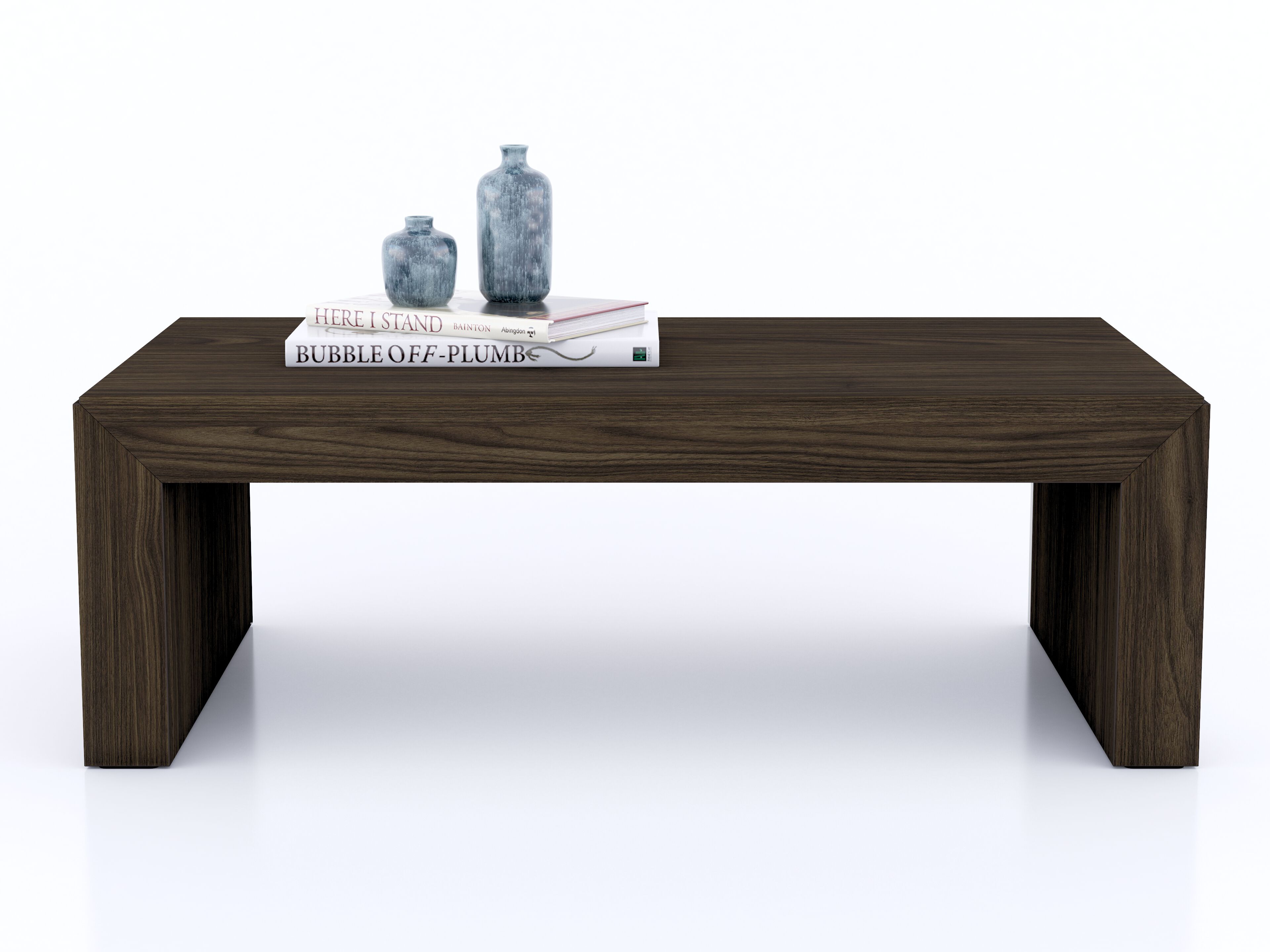 Низкий прямоугольный журнальный столик из меламиновой ткани Mobili Fiver Angelica ARCH-00066722 - Вид №6