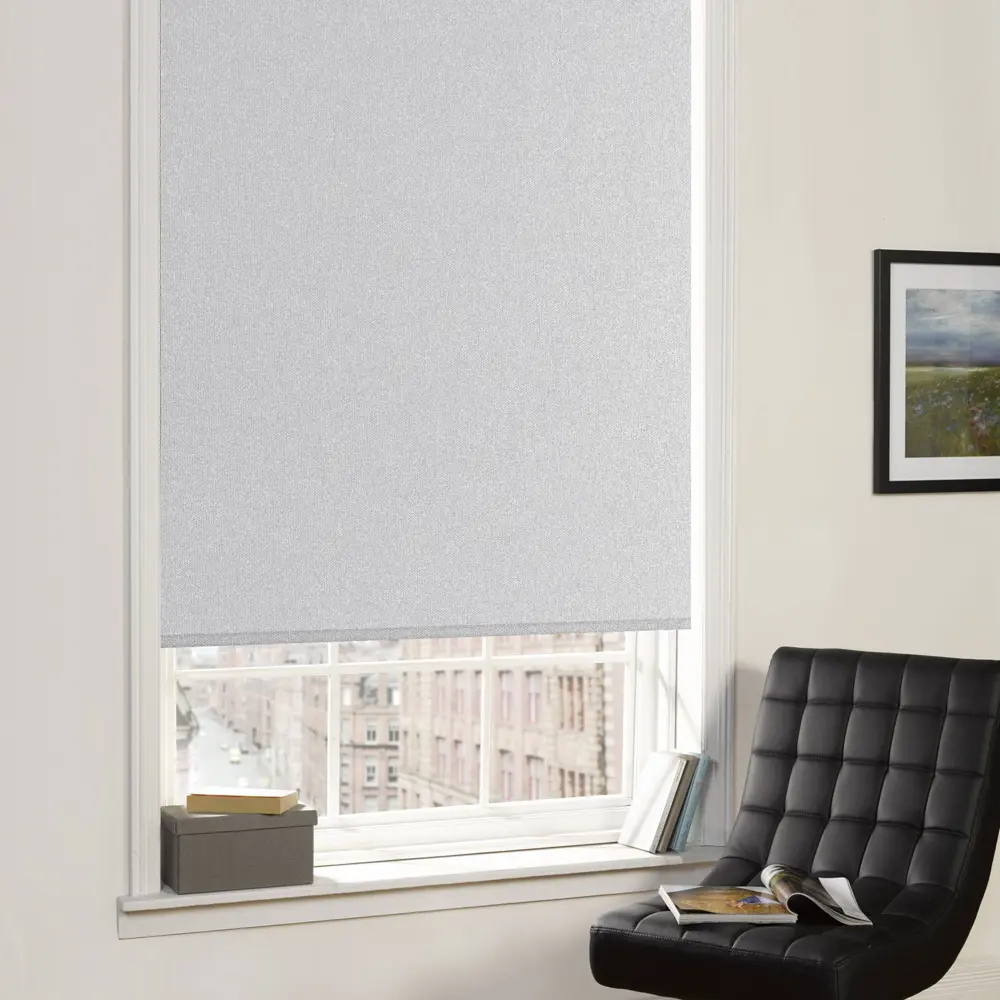 Штора рулонная Pearl 40x160 см серая MIAMOZA STLM-2103652 - Вид №2