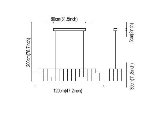 Подвесной светильник из никеля Quasar ARCH-00023462 - Вид №5