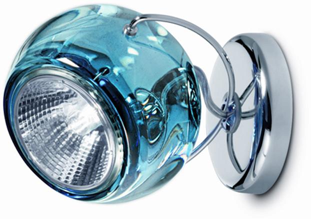 Fabbian Регулируемый хрустальный прожектор Beluga colour D57g13  - Вид №2