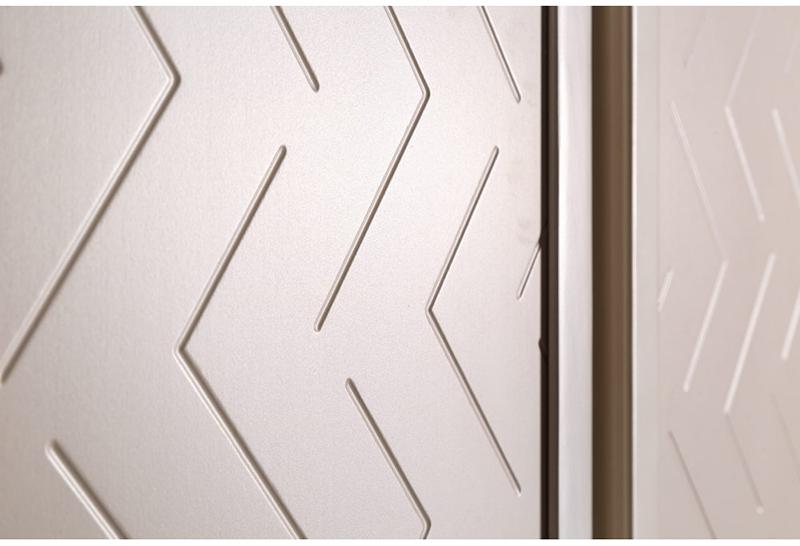 1418 Шкаф двухстворчатый Сканди Жемчужно-белый R-HOME 4009263h_Жемчуг - Вид №7