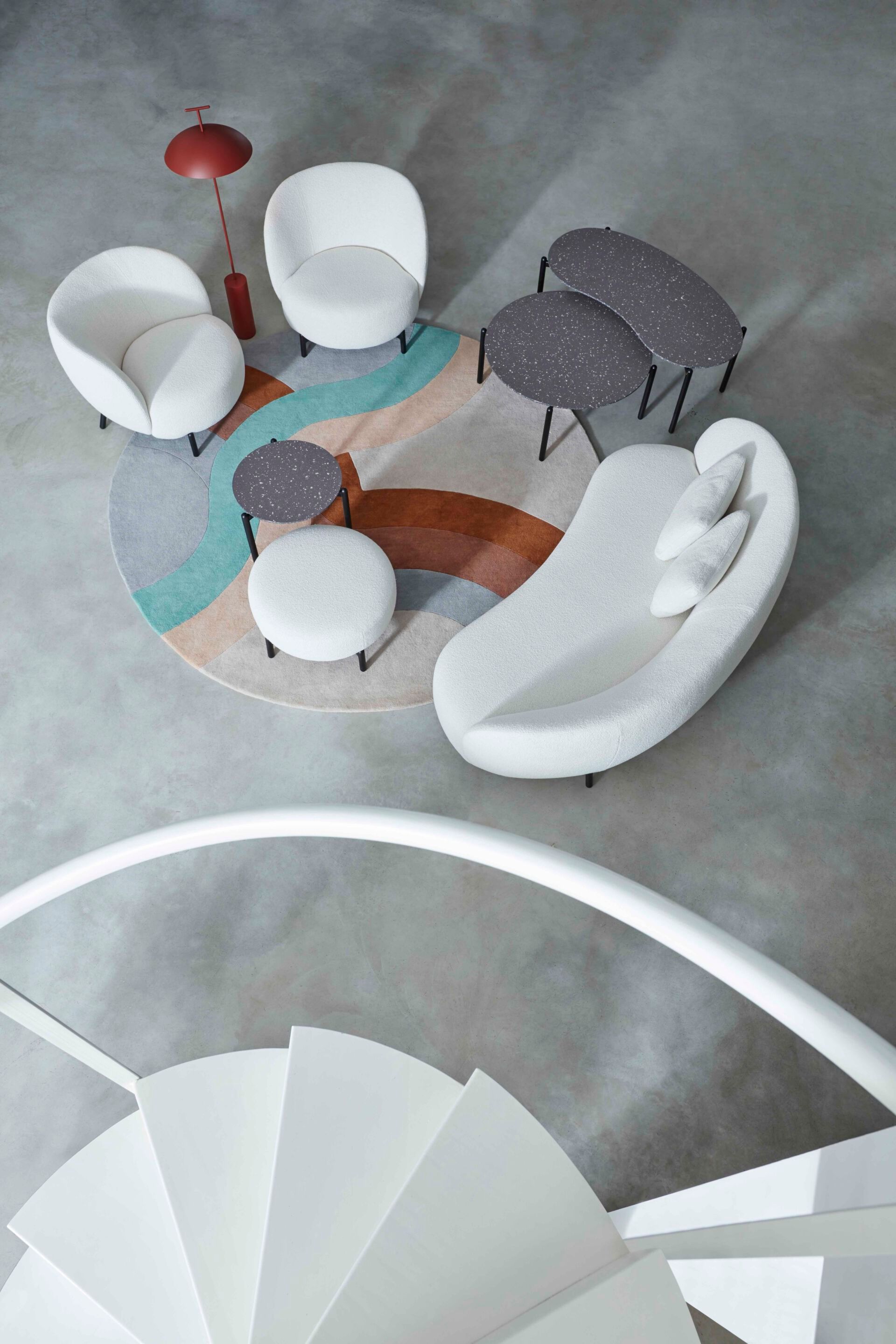 Съемное кресло из ткани Kartell Lunam ARCH-00151400 - Вид №7