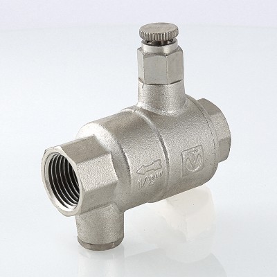 VT.171.N.07 Обратный клапан с дренажем и воздухоотводчиком Valtec 1 1/4"  - Вид №12