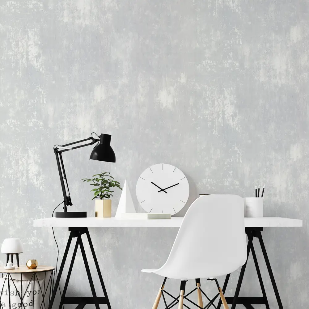 Обои флизелиновые Wall Decor Лофт серые 1.06 м 75307-14 STLM-2035871 - Вид №3