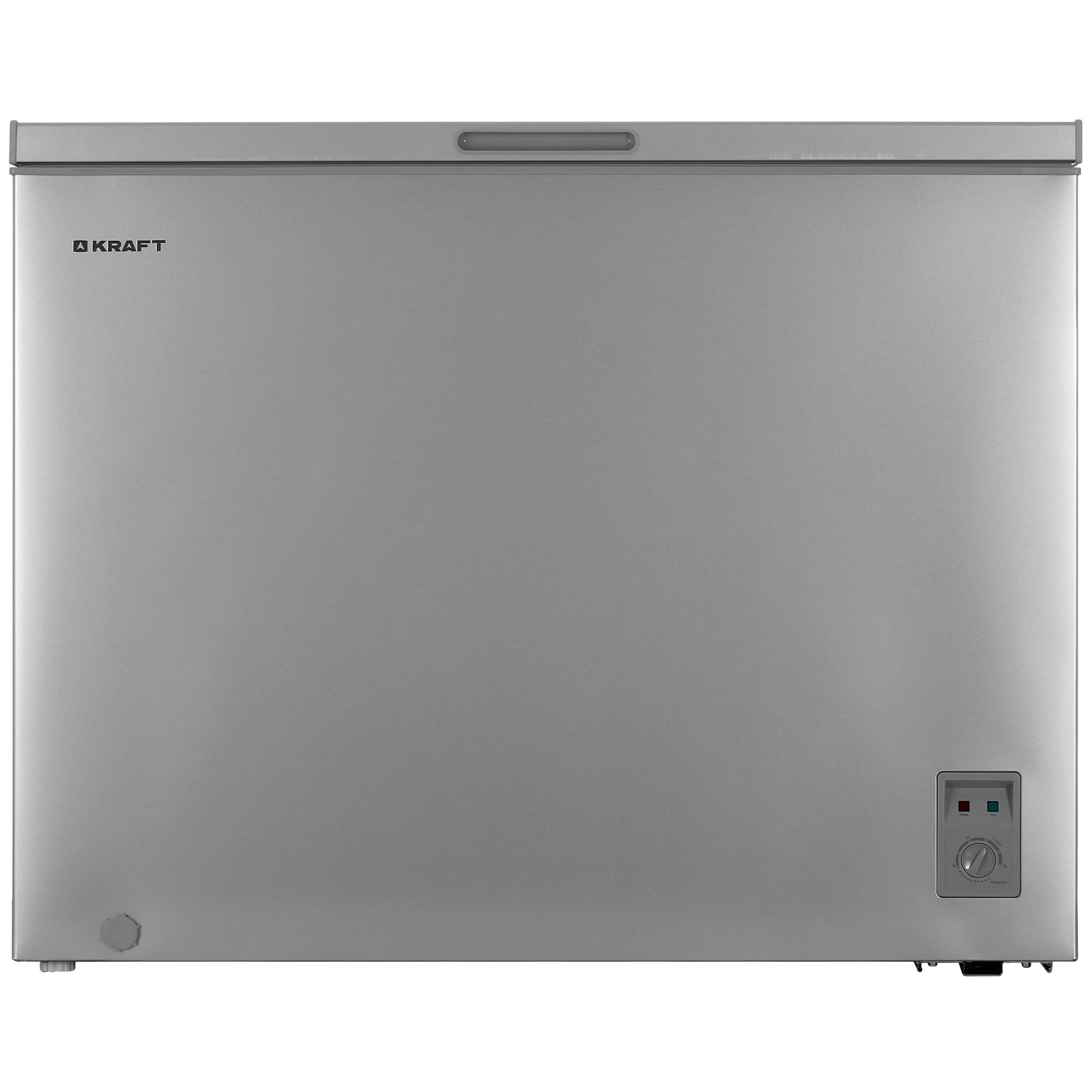 9197564 Морозильный ларь KRAFT BD (W)-280SRX серебристый STDN-0116191 - Вид №2