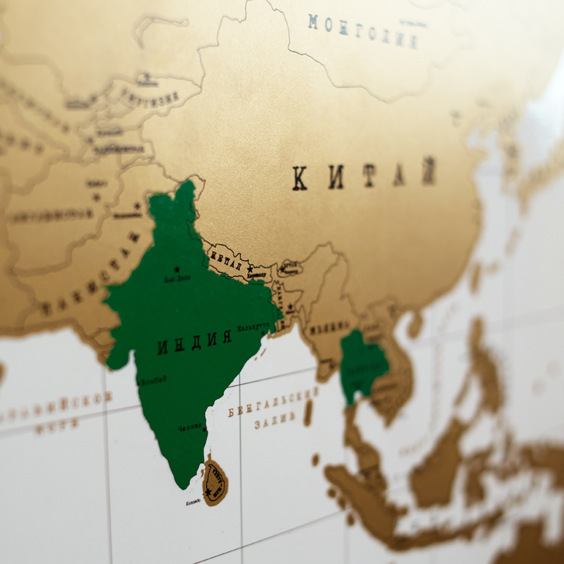 0346 Карта мира true map BadLab  - Вид №6