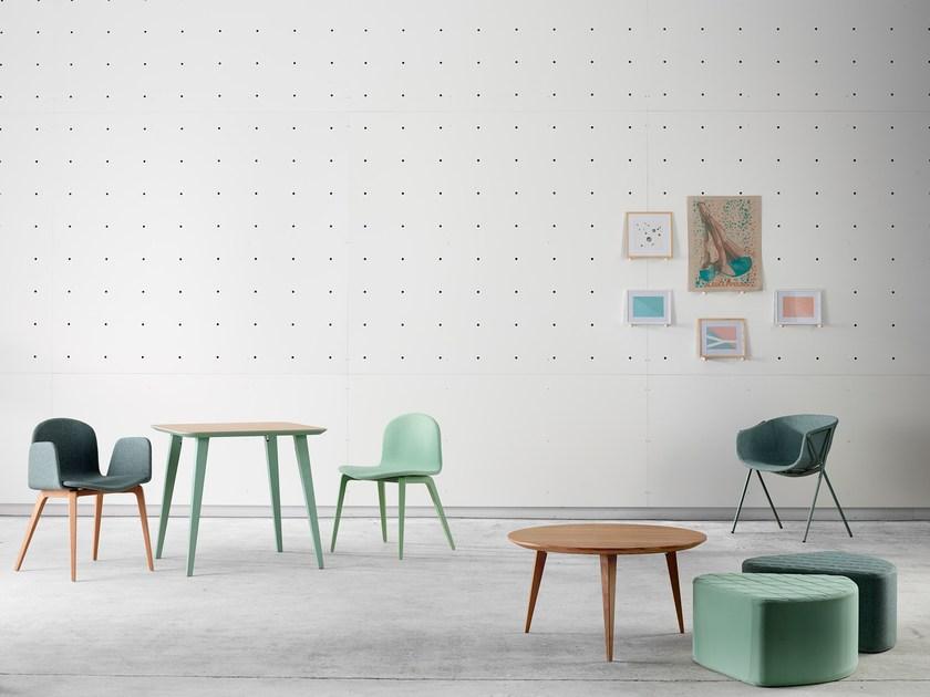 ONDARRETA Круглый деревянный журнальный столик Bob sun-id-1441970 - Вид №2