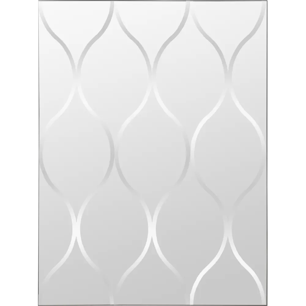 Панель зеркальная декоративная «Гравировка 2» 61х81 см цвет графит Santreyd Зеркальная панель декоративная STLM-2121252