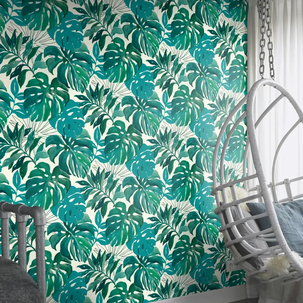 Обои флизелиновые Rasch Selection Vinyl Vlies зелёные 0.53 м 526608 Selection Vinyl/Vlies STLM-2109102 - Вид №9