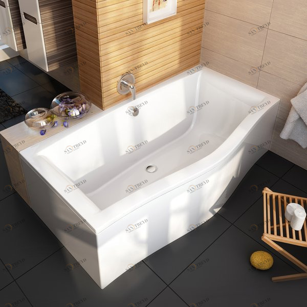 Ванна MAGNOLIA 180 x75 белая Ravak C601000000