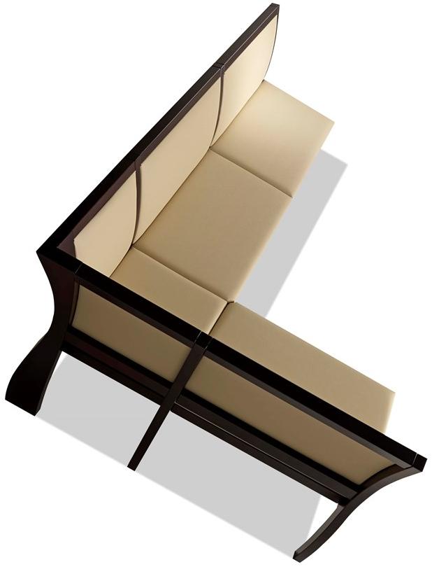 Sedex Модульная скамейка из экокожи  2627-2628  - Вид №1