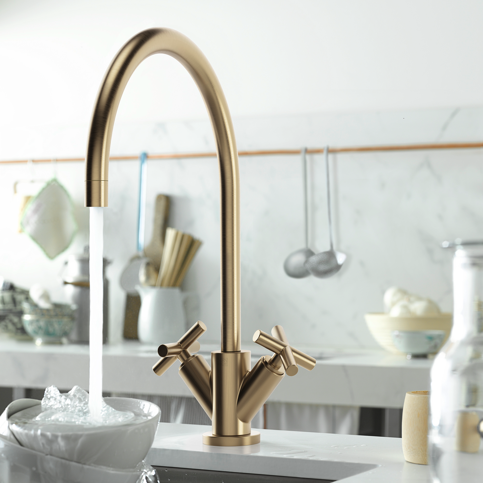 TARA Смеситель на одно отверстие - Темный хром DornBracht 22815892-19 - Вид №1