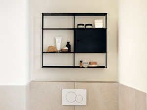 Алюминиевый модульный подвесной шкаф для ванной комнаты