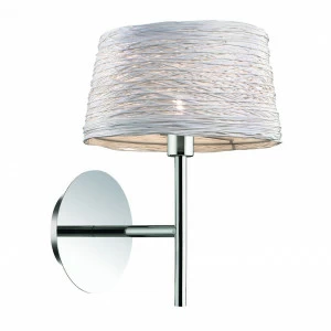 Бра Ideal Lux Basket AP1 IDEAL LUX  078878 Бежевый;серебро