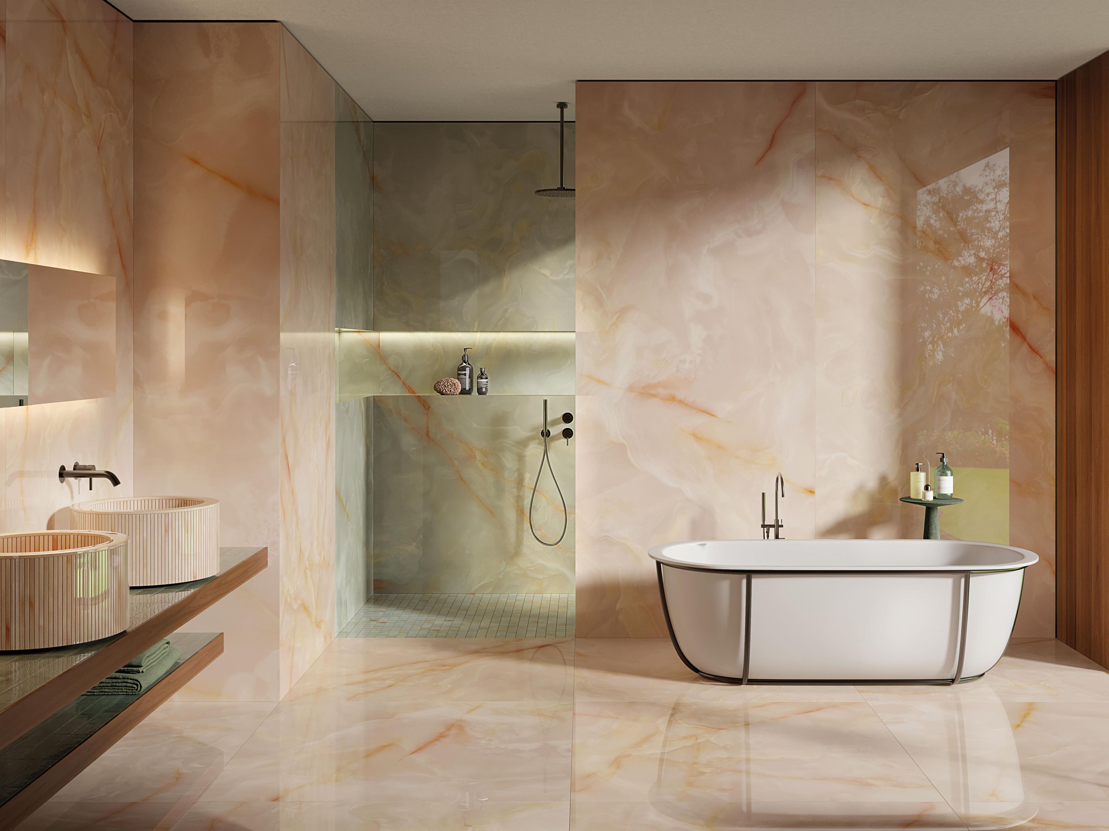 Напольное / керамогранит с эффектом оникса FAP ceramiche драгоценные камни ARCH-00118646