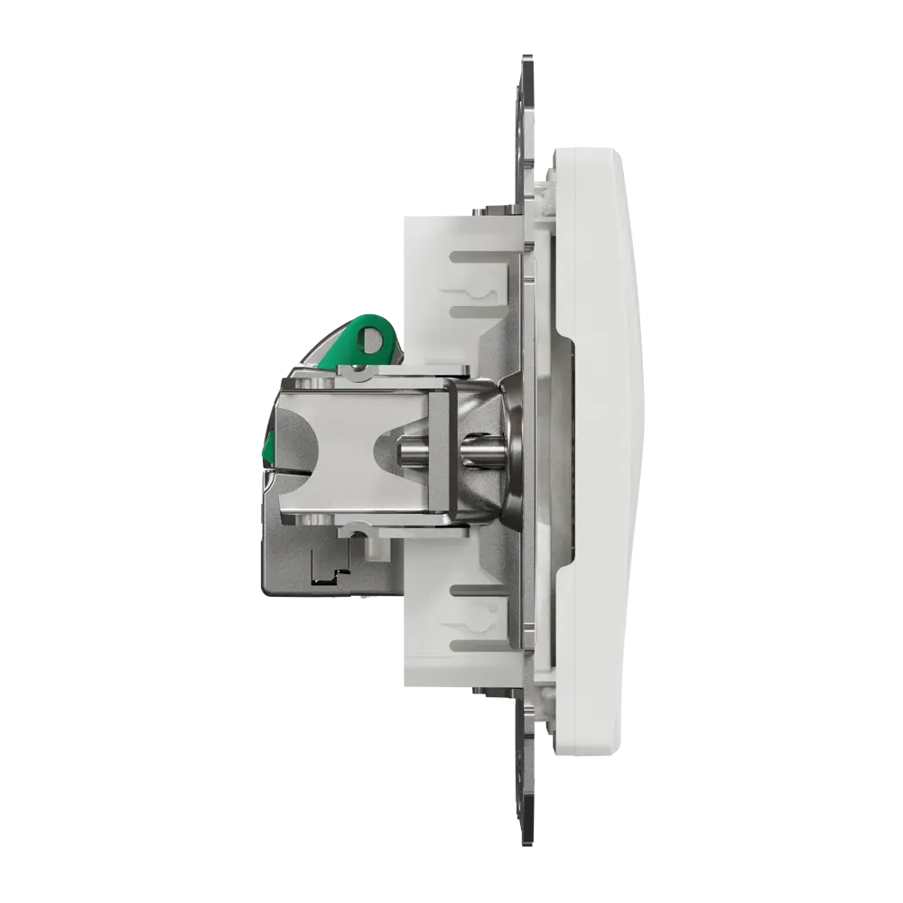 Розетка компьютерная встраиваемая Systeme Electric Sedna Design RJ45 cat 5E, цвет белый STLM-2131062 - Вид №3
