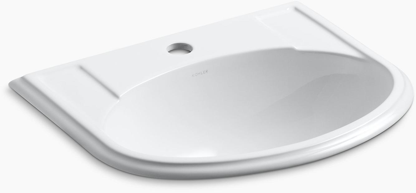 K-2279-1-96 Накладная раковина на столешницу  прямоугольная Kohler  - Вид №1
