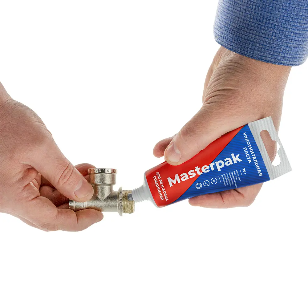 Паста уплотнительная Masterpak для воды 70 г тюбик Santreyd STLM-2145607 - Вид №4
