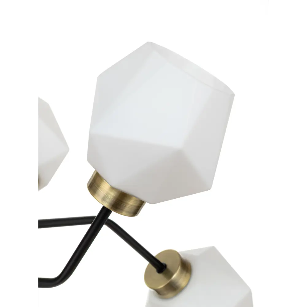 Люстра на штанге Lamplandia Geometry L1433, 6 ламп, 20 м², цвет черный STLM-2021432 - Вид №5