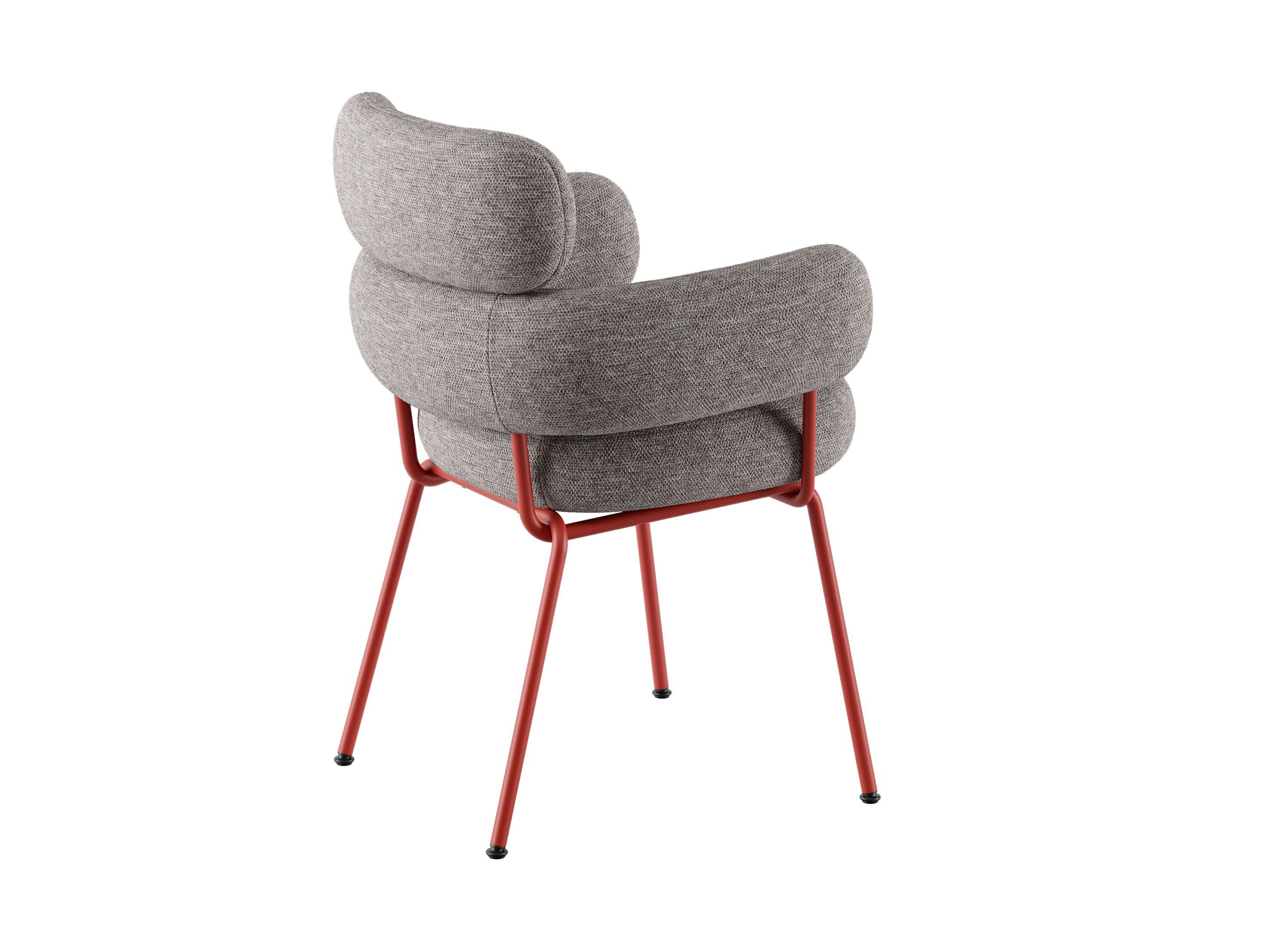 Мягкий тканевый стул с подлокотниками Infiniti Takumi ARCH-00051120 - Вид №2