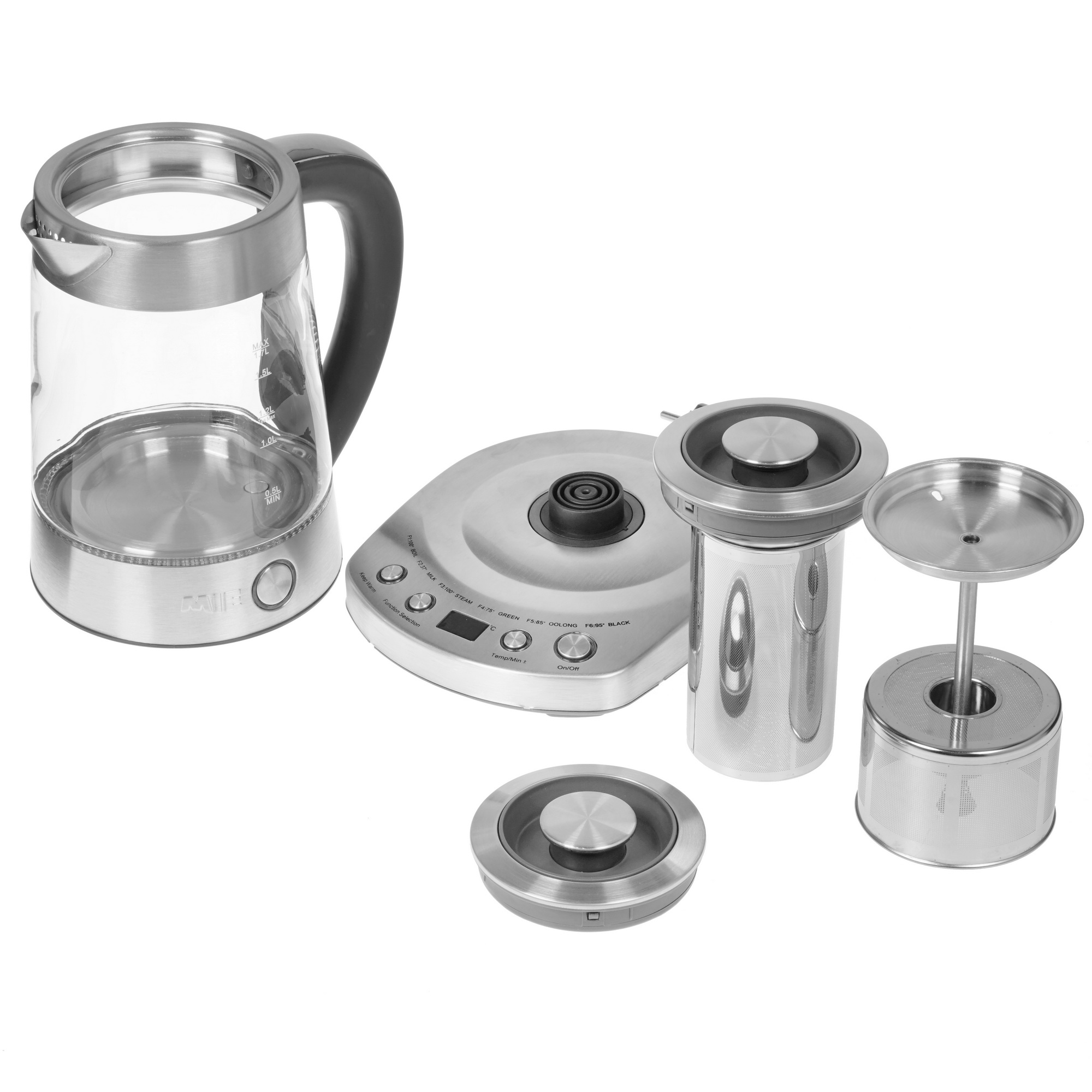 8156863 Электрочайник MIE Smart Kettle 100 серебристый STDN-0077106 - Вид №3