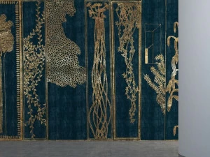 Affreschi & Affreschi Рулонные экологические обои из гипса с цветочными мотивами Season 1 Kw1708