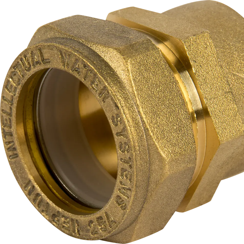 Муфта Neptun IWS обжимная внутренняя резьба 25 мм x 1" латунь STLM-2032853 - Вид №2