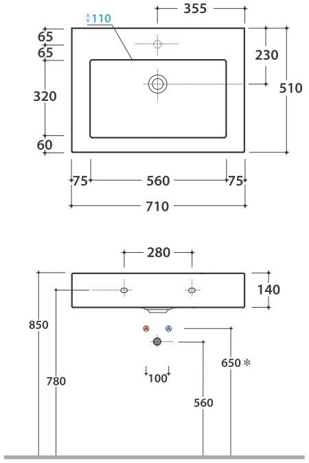 Накладная раковина на столешницу  овальная Ceramica Globo INCANTHO sun-id-1391291 - Вид №20
