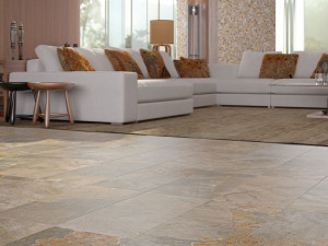 Пол / облицовка керамогранита с эффектом камня