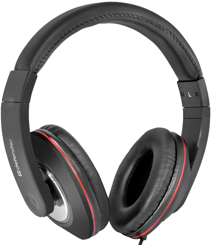 63171 гарнитура для смартфонов accord 171 черный, кабель 1,2 м Defender Santreyd 