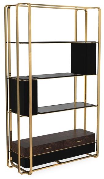 LUXXU Книжный шкаф открытый латунный Waltz sun-id-1405179 - Вид №1