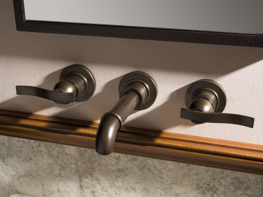 GRAFF Смеситель для умывальника настенный на 3 отверстия Bali sun-id-1506692 - Вид №1