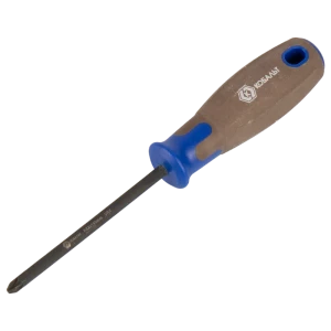 Отвертка крестовая КОБАЛЬТ PZ2x100 мм - надежный инструмент для точного монтажа 89373923