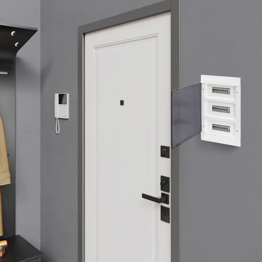 Щит распределительный встраиваемый Legrand Practibox S 36 модулей IP40 пластик цвет дымчатый STLM-2079170 - Вид №5