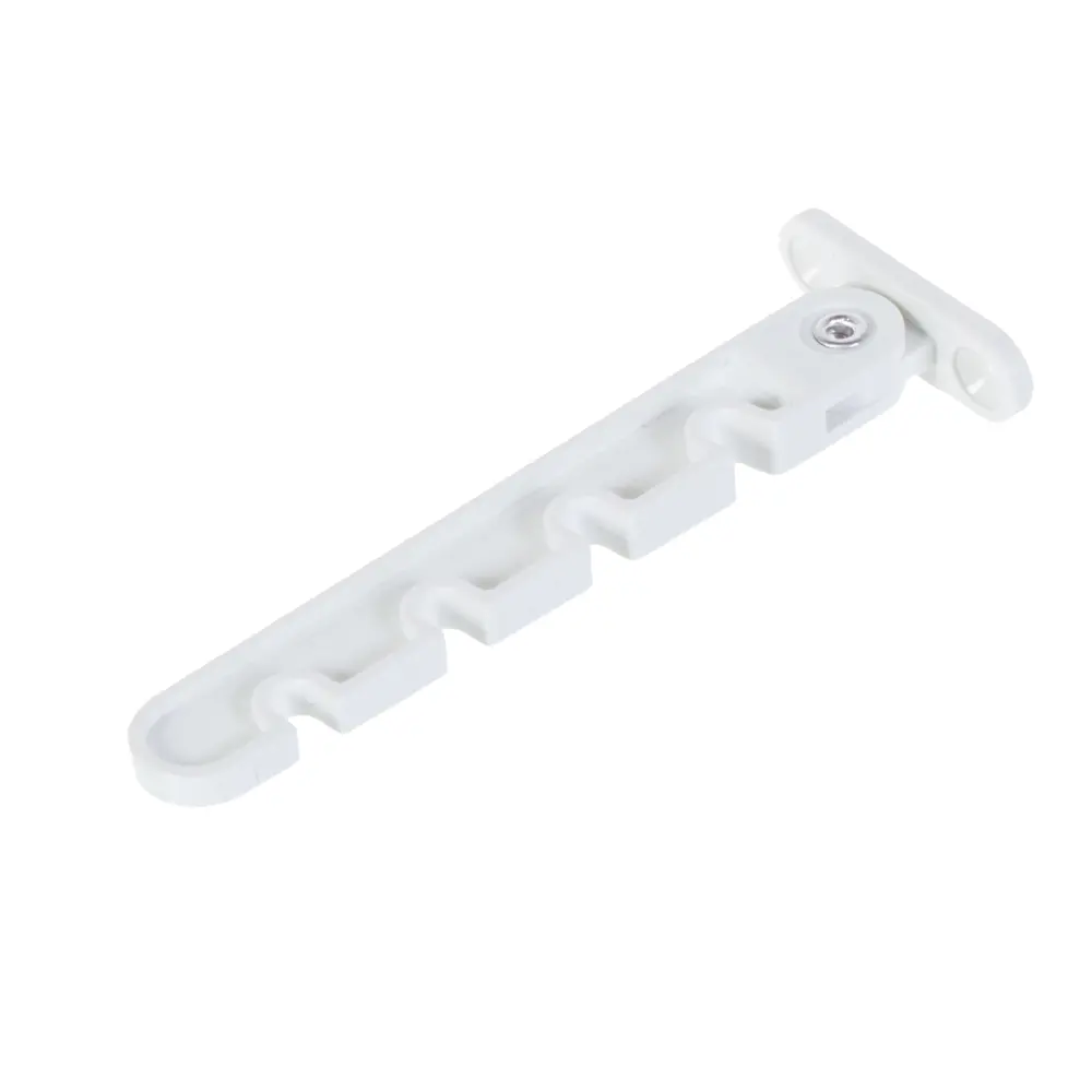 Ограничитель оконный для ПВХ окна цвет белый ЛЕВША STLM-2045501