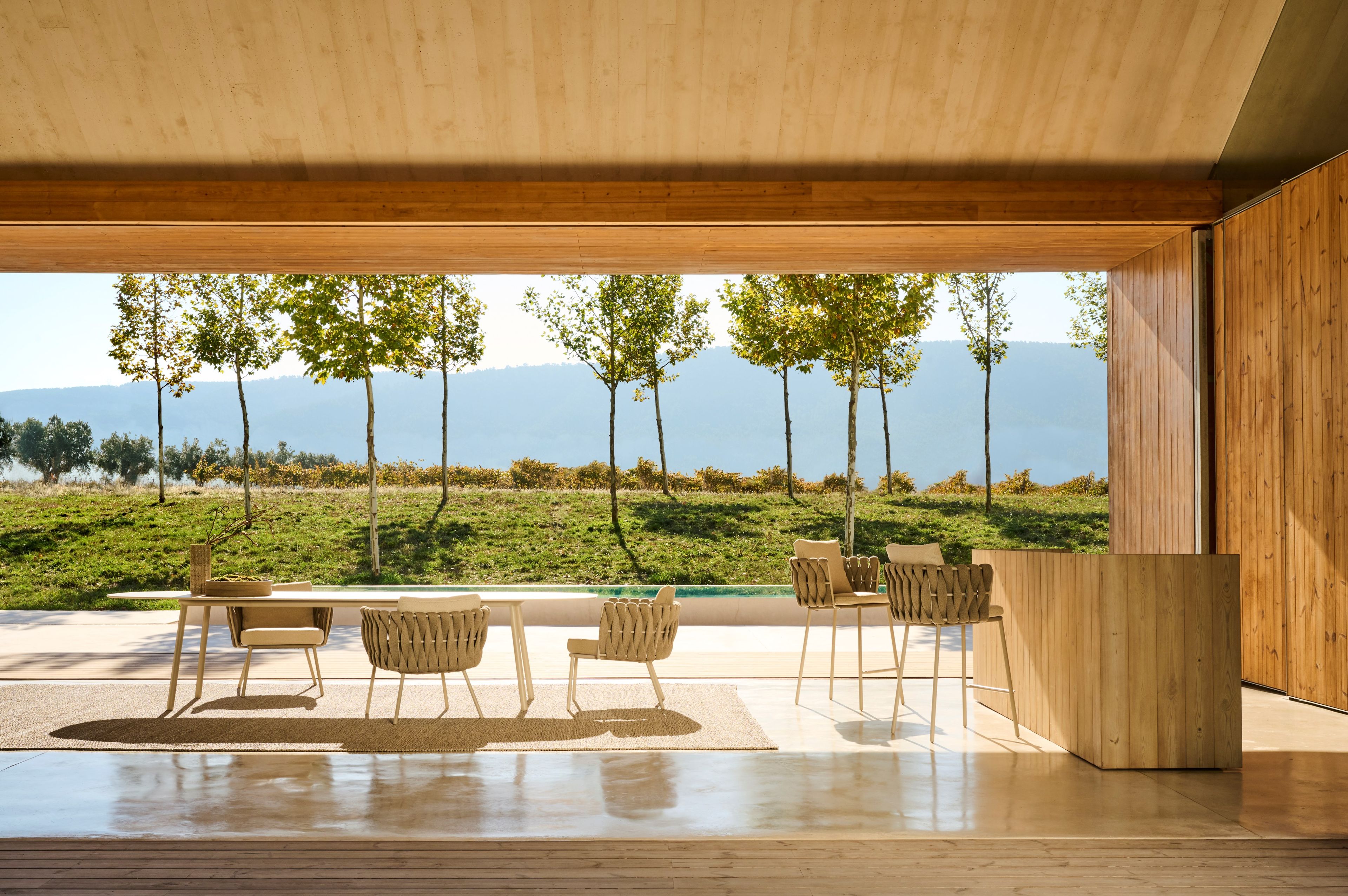 Овальный обеденный стол из нержавеющей стали TRIBÙ Tosca ARCH-00103206 - Вид №2