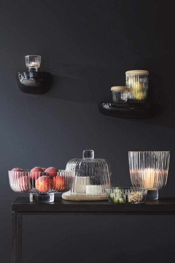 G1438-28-301 Блюдо глубокое pleat, d28,5 см LSA International  - Вид №1