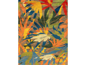 Прямоугольный шерстяной ковер