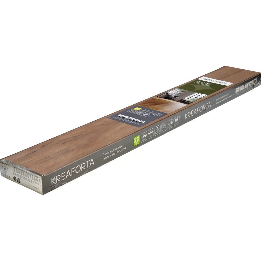 Ламинат KREAFORTA Дуб Шуя 33 класс толщина 8 мм с фаской 2.109 м² STLM-2189469 - Вид №8