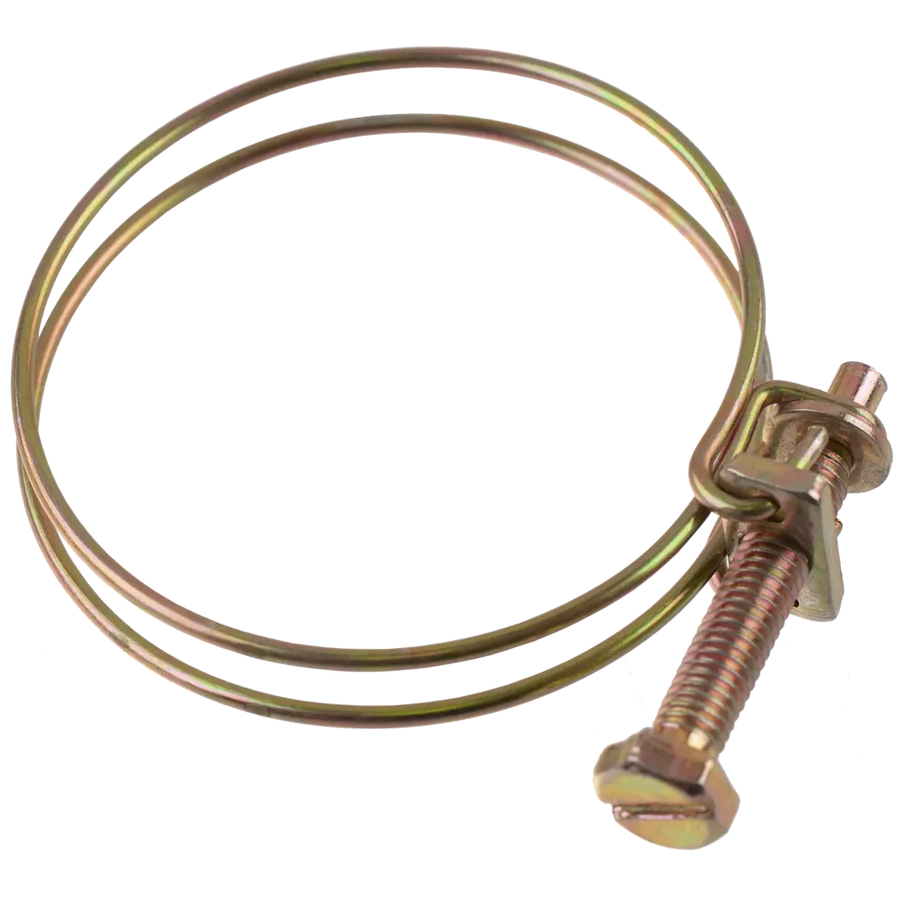 Хомут проволочный 53-58 мм, оцинкованный, 2 шт Santreyd STLM-2194453