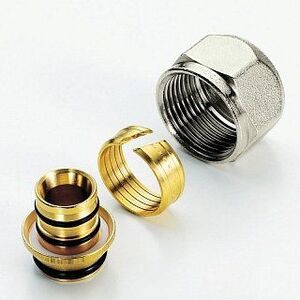 Евроконус для м/пл.трубы и PEX 20(2.0)x3/4" EK TIEMME