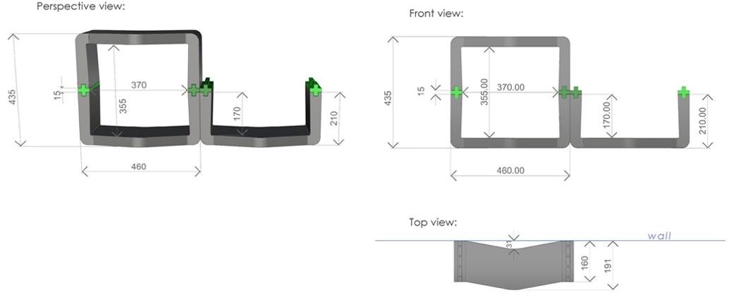 Movisi Модульный книжный шкаф открытого типа sun-id-1445995 - Вид №9
