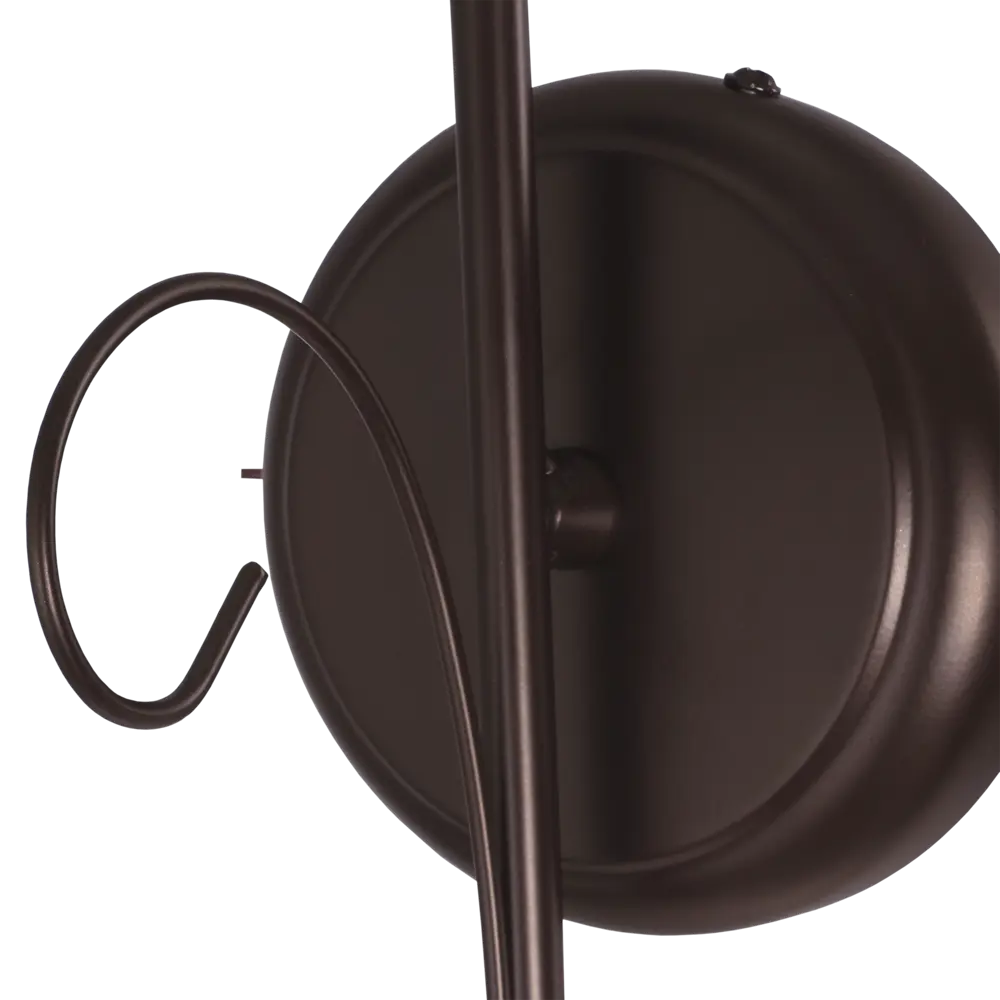 Настенный светильник бра Vitaluce Брауни 1 лампа 3м² Е14 цвет коричневый матовый STLM-2089614 - Вид №3