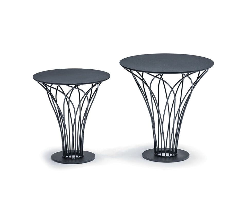 Круглый стол из стали и хрусталя Cattelan italia гнездо ARCH-00117680 - Вид №2