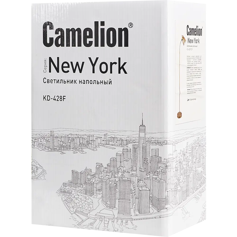 Торшер New York, цвет старая медь CAMELION STLM-2092734 - Вид №7