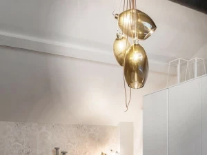 Siru Светодиодный подвесной светильник с прямым светом из муранского стекла Lagoon