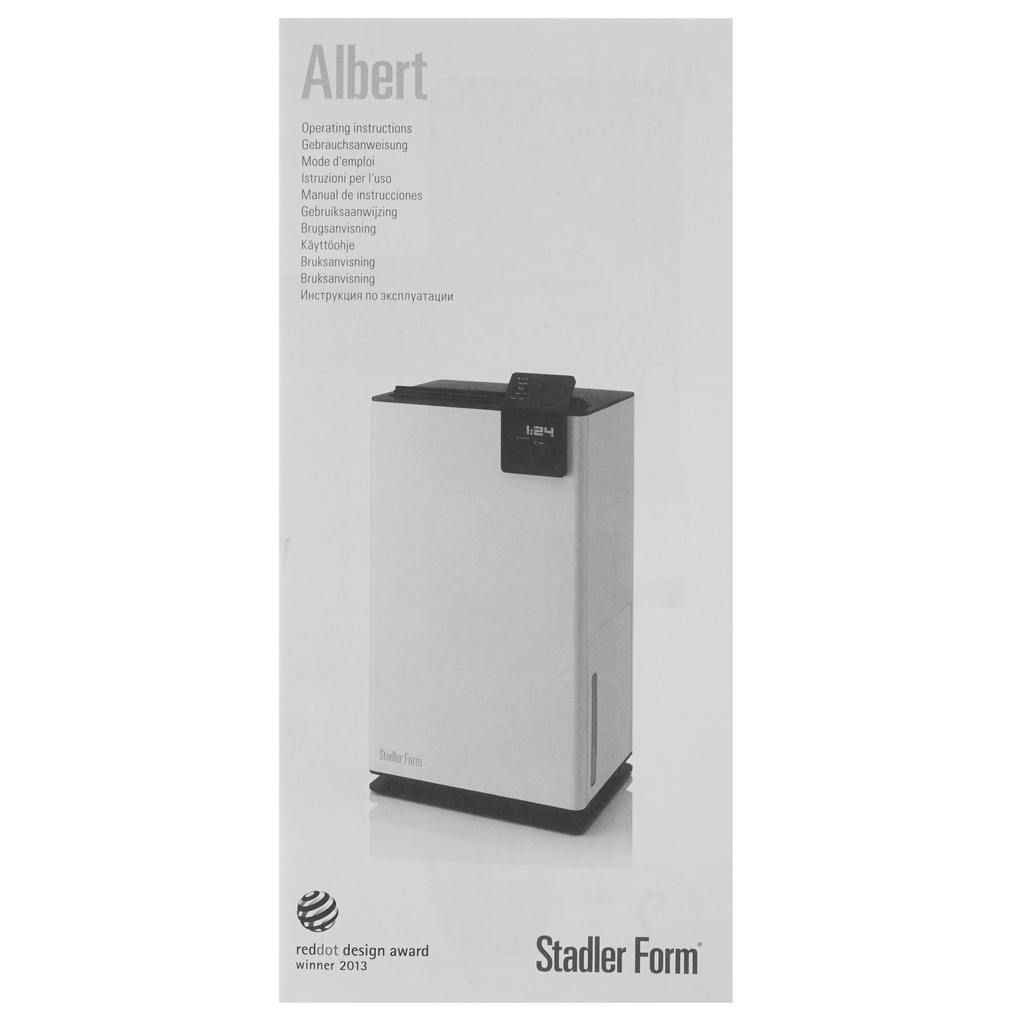 5307319 Осушитель воздуха Stadler Form Albert A-041E белый STDN-0117980 - Вид №6