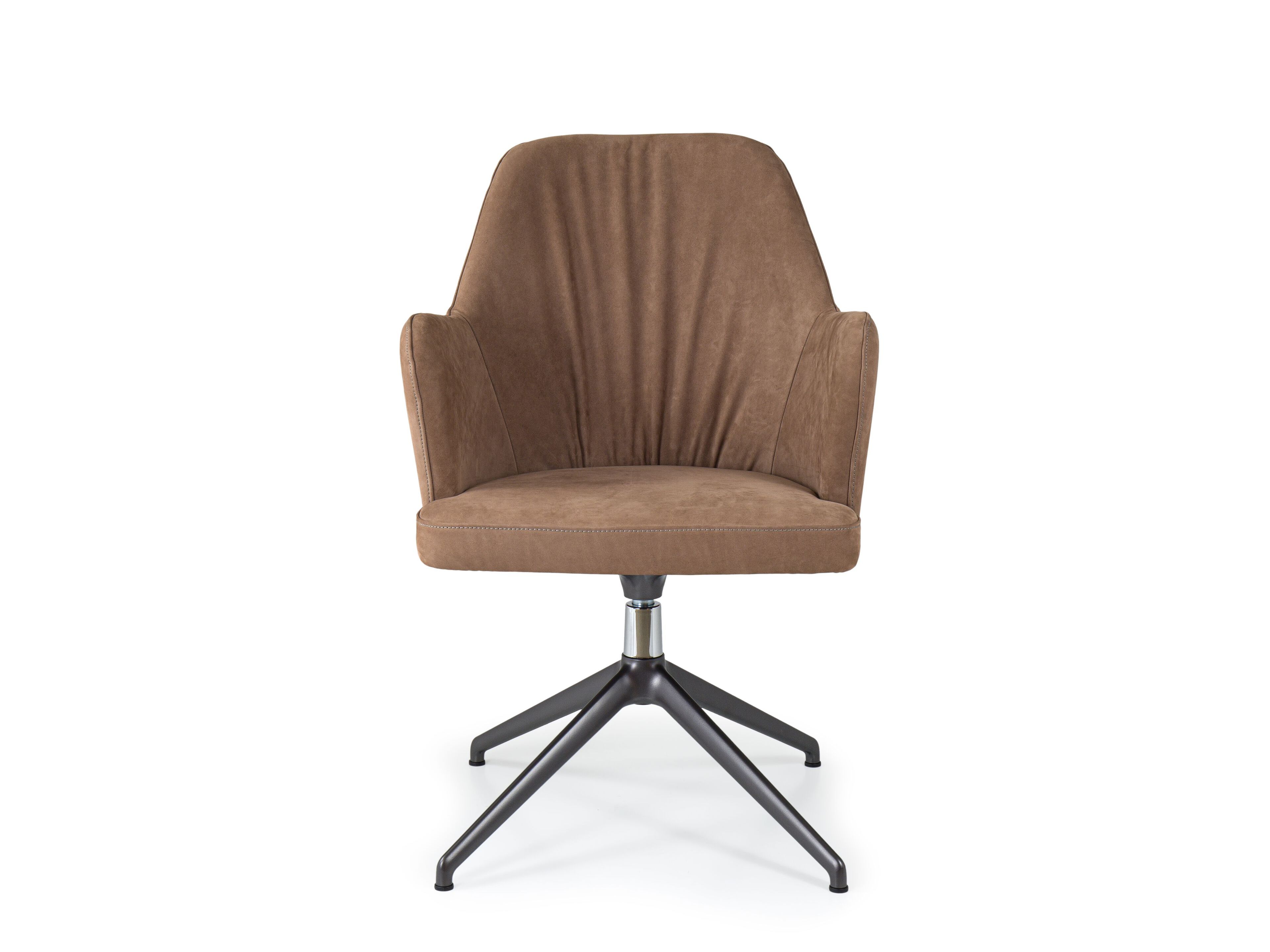 Кожаный поворотный операционный стул с подлокотниками Borzalino Bob ARCH-00119494