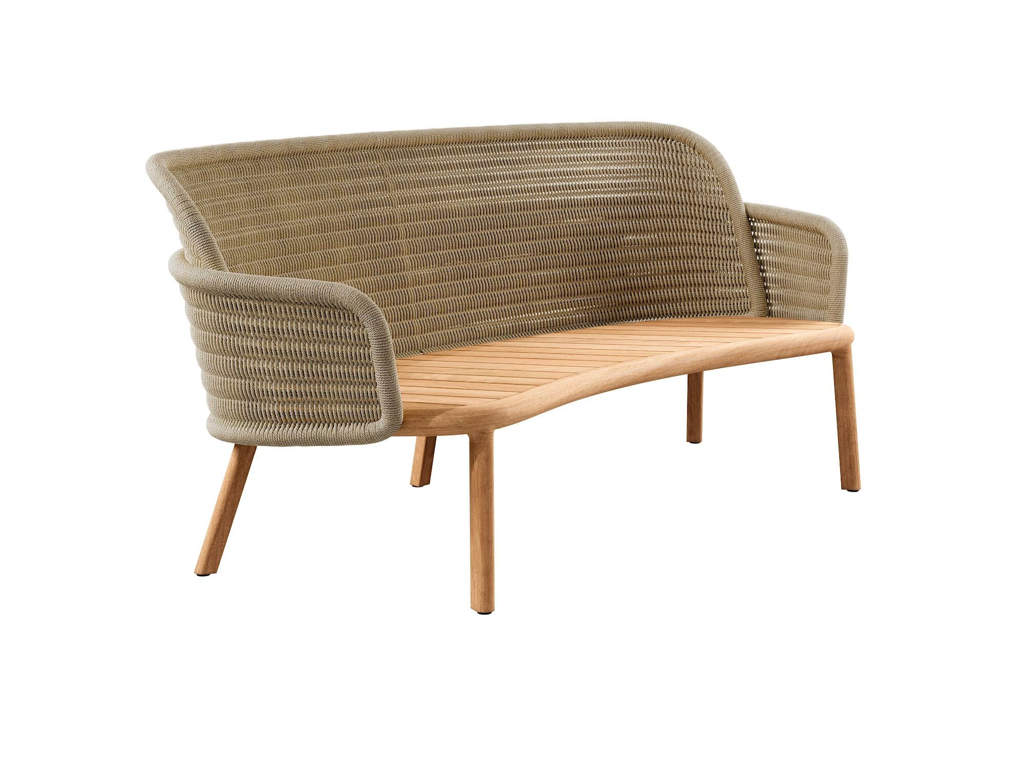 Диван из тикового дерева TRIBÙ Suro ARCH-00021057 - Вид №6